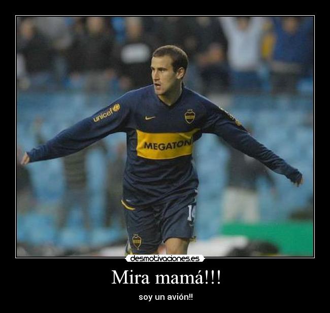 Mira mamá!!! - soy un avión!!