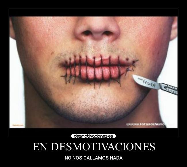 EN DESMOTIVACIONES -