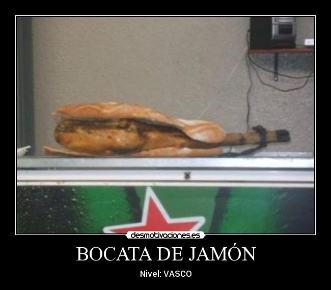 BOCATA DE JAMÓN -
