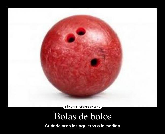 Bolas de bolos -