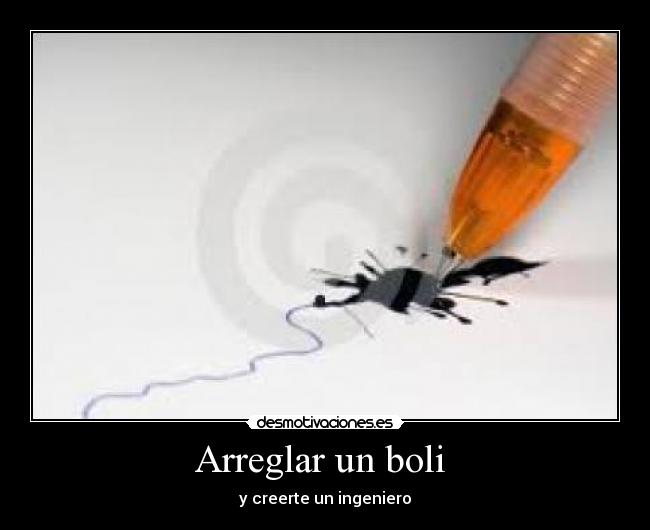 Arreglar un boli  - 