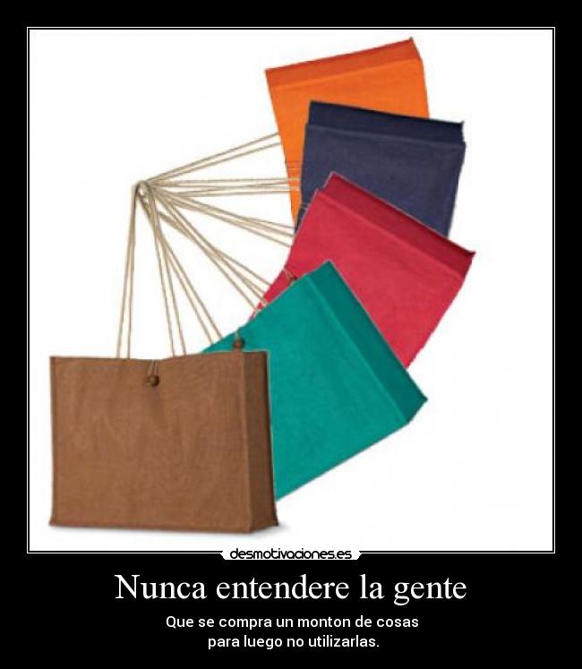 Nunca entendere la gente -