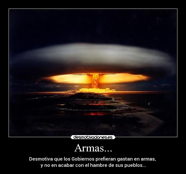 Armas... -