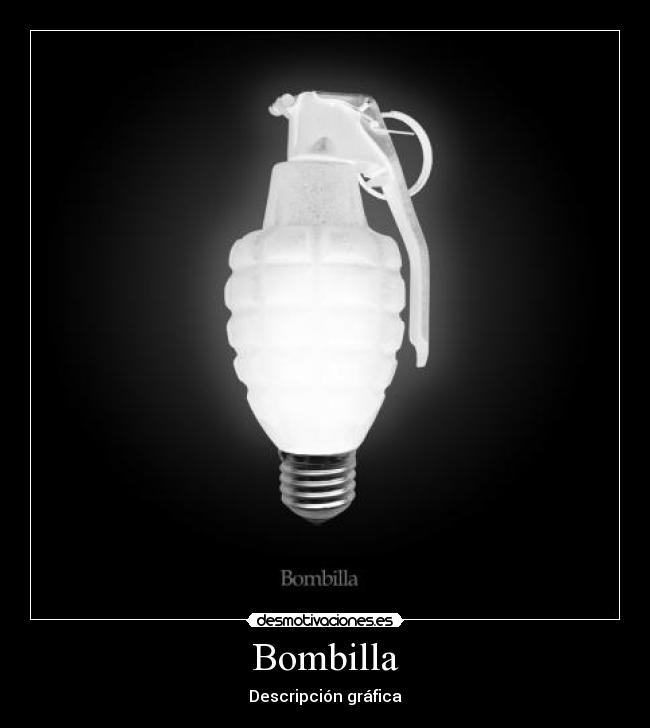 Bombilla - Descripción gráfica