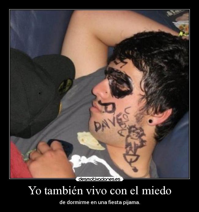 Yo también vivo con el miedo - 