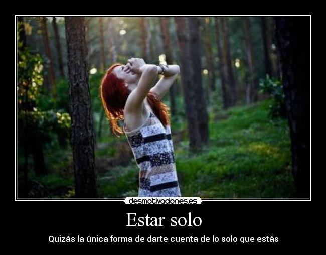 Estar solo - 