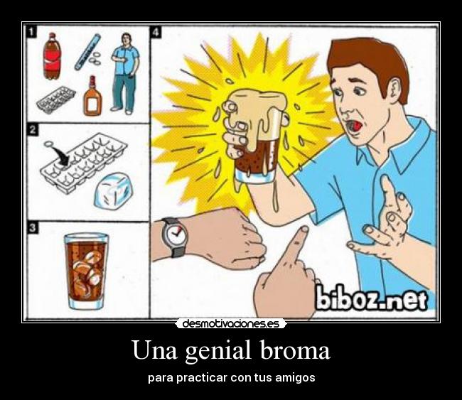 Una genial broma -