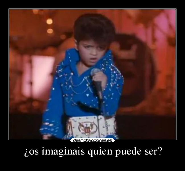 ¿os imaginais quien puede ser? - 