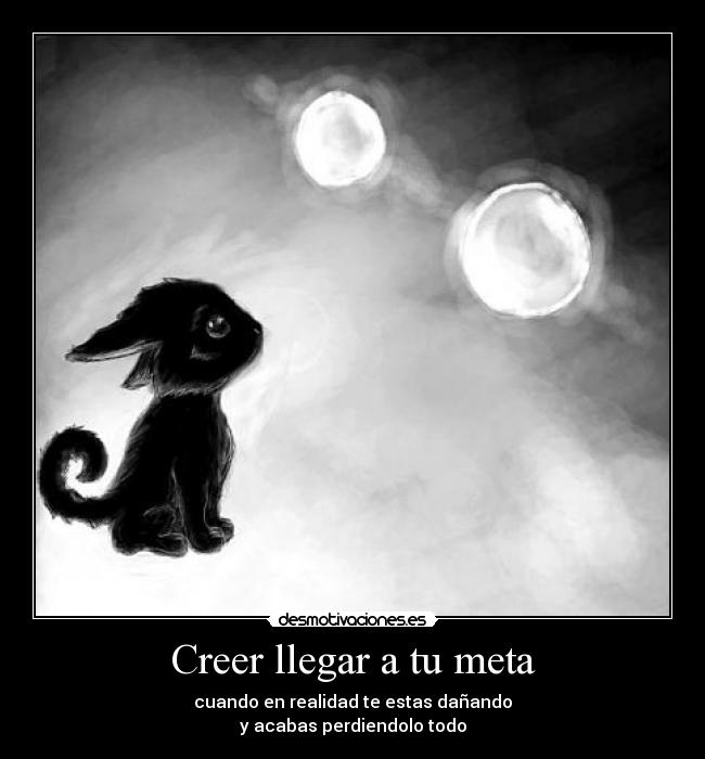 Creer llegar a tu meta -