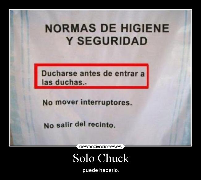 Solo Chuck -