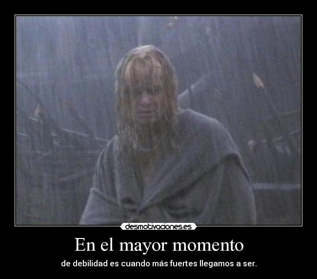 En el mayor momento - 