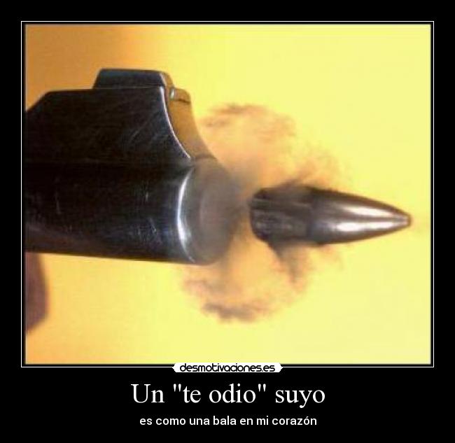 Un te odio suyo - 
