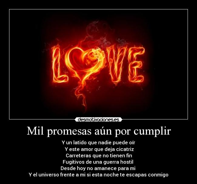 Mil promesas aún por cumplir -