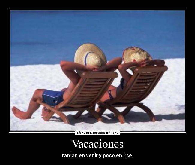 Vacaciones - 