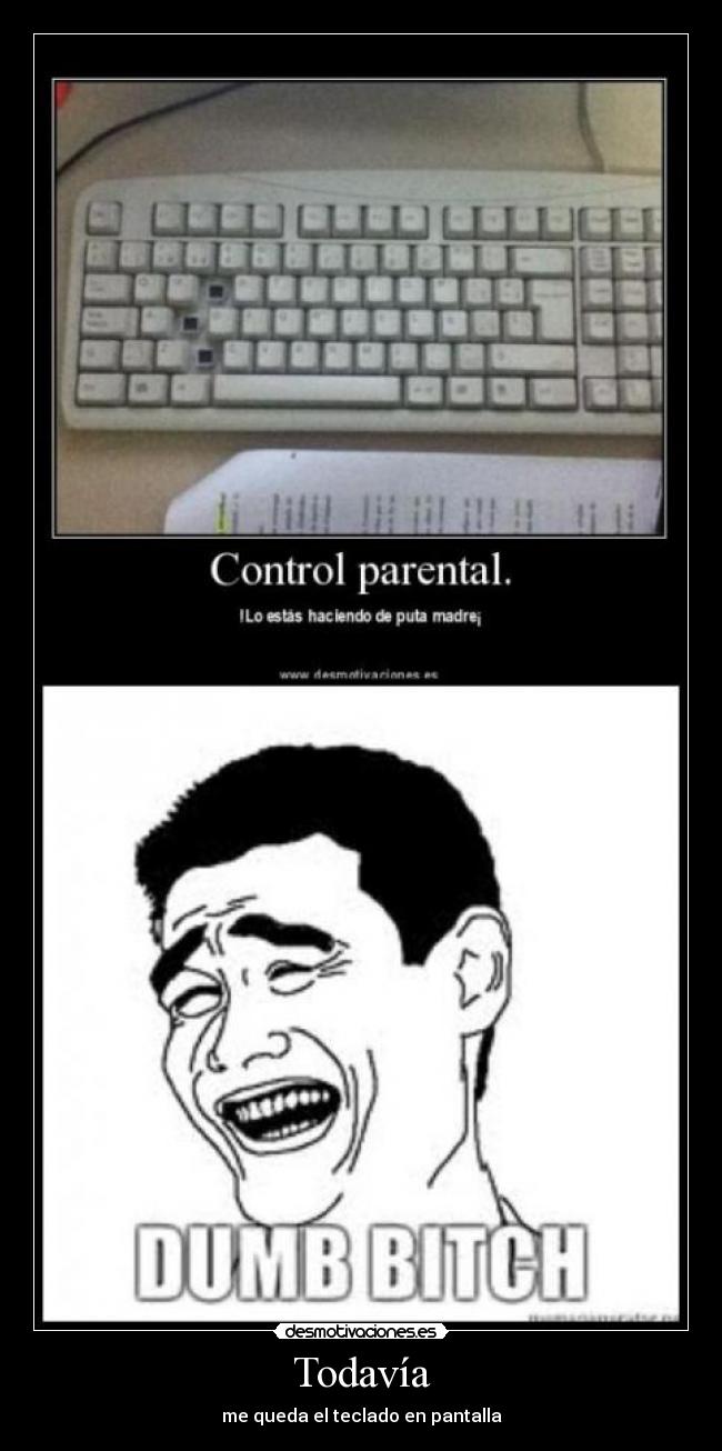 Todavía - me queda el teclado en pantalla