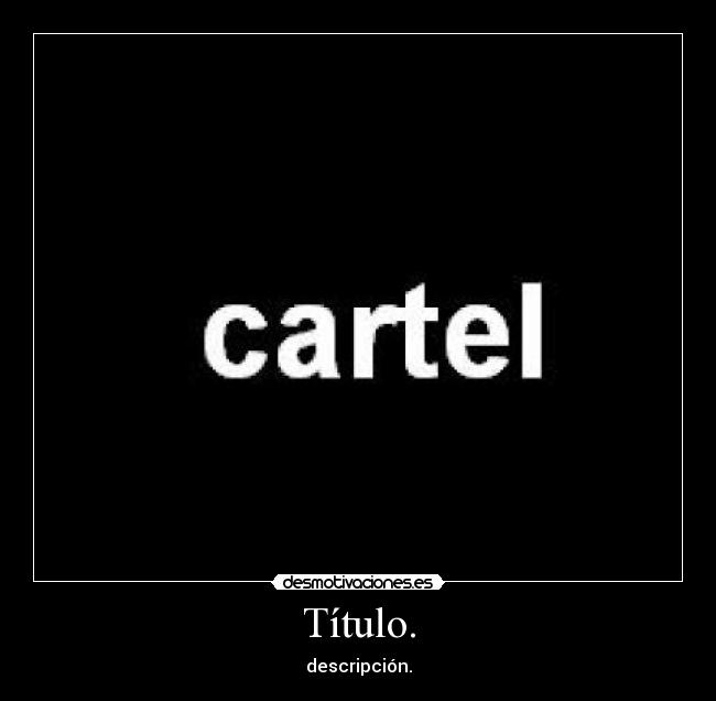 Título. - descripción.