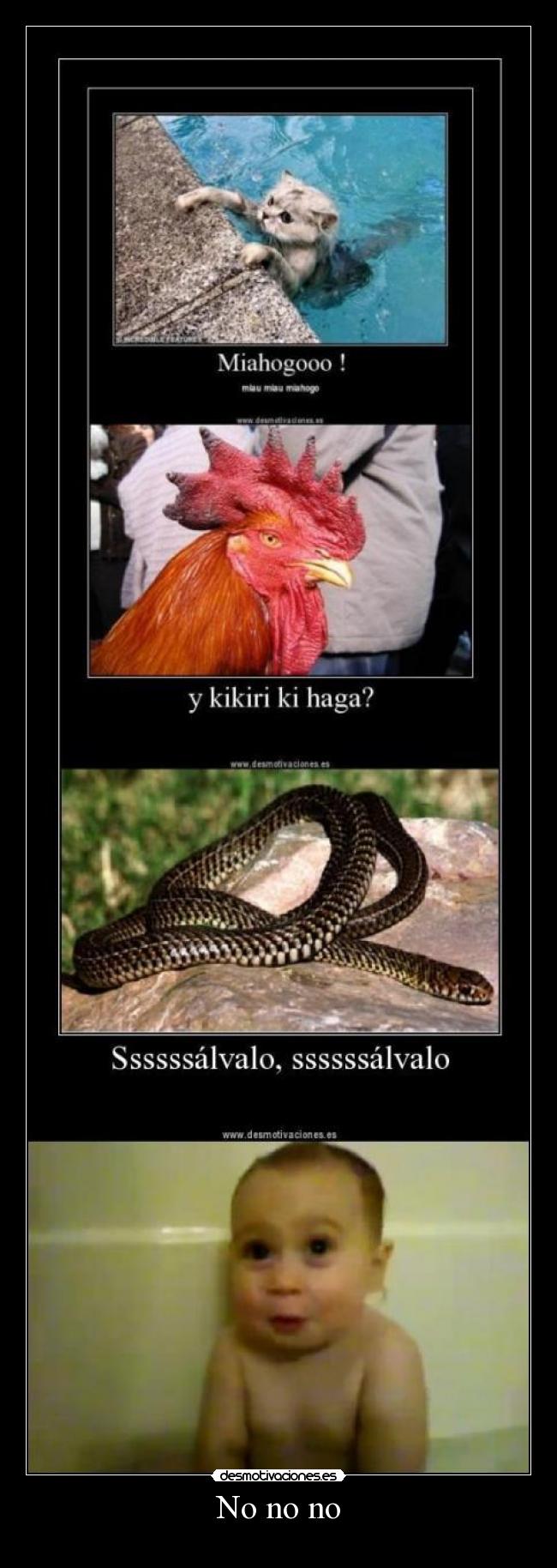 carteles nonono desmotivaciones