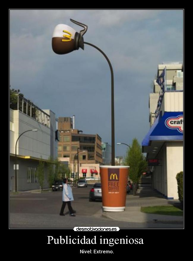 Publicidad ingeniosa -