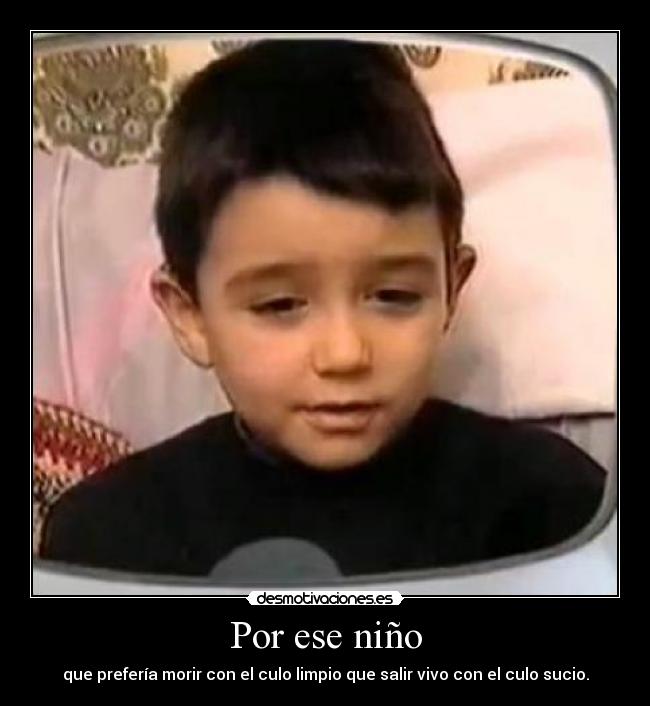 Por ese niño - 