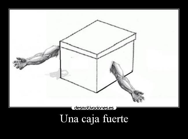 Una caja fuerte - 