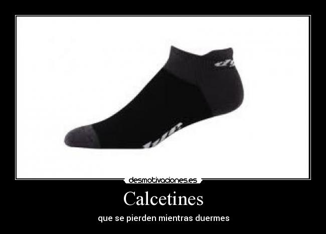 Calcetines - que se pierden mientras duermes