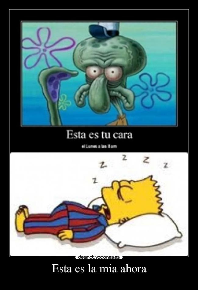 Esta es la mia ahora -