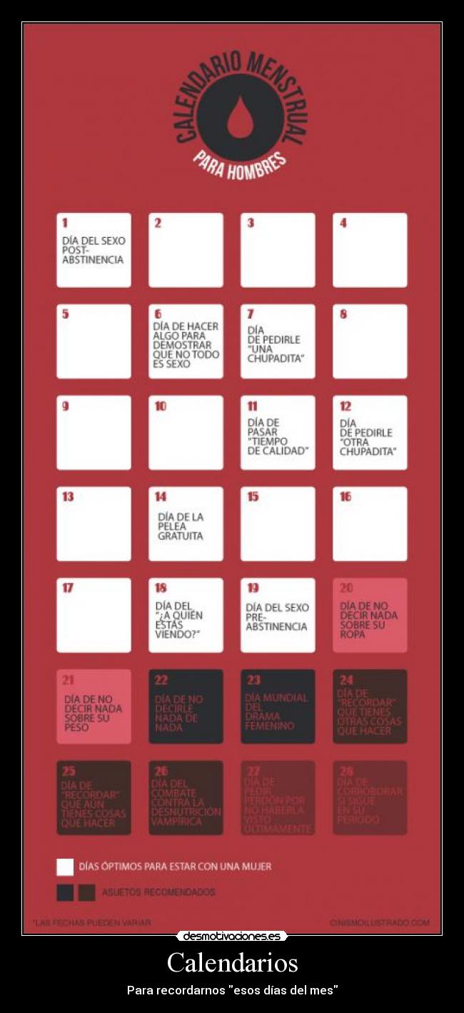 Calendarios - 