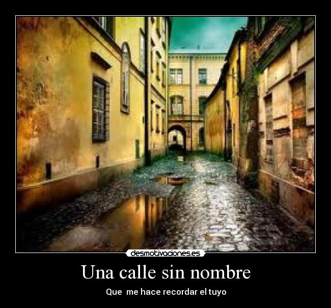 Una calle sin nombre - 