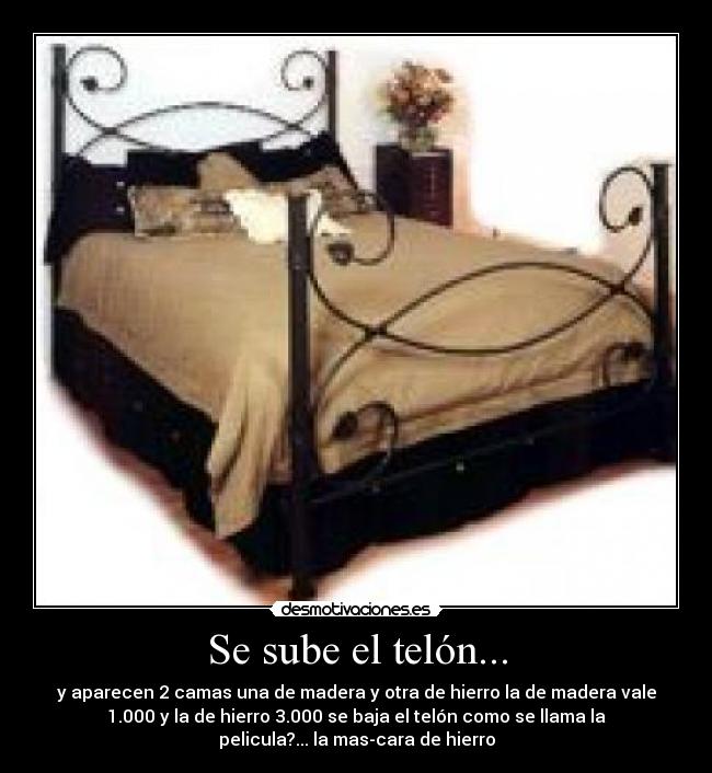 Se sube el telón... -