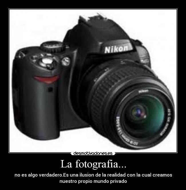 La fotografia... -