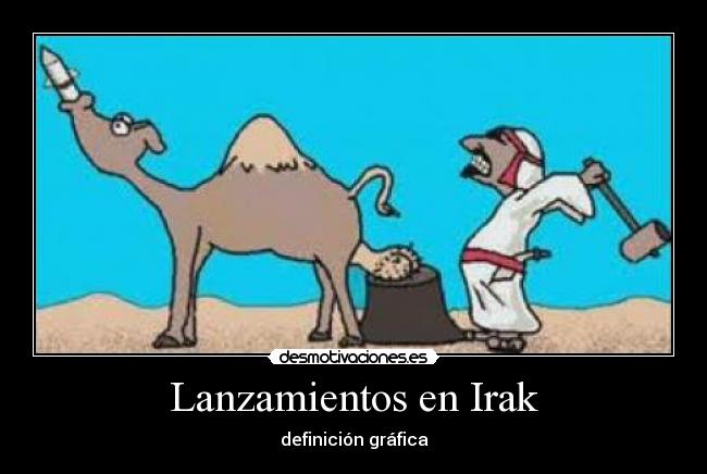 Lanzamientos en Irak - definición gráfica