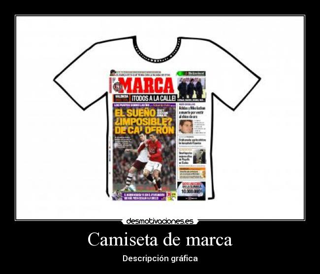 Camiseta de marca -