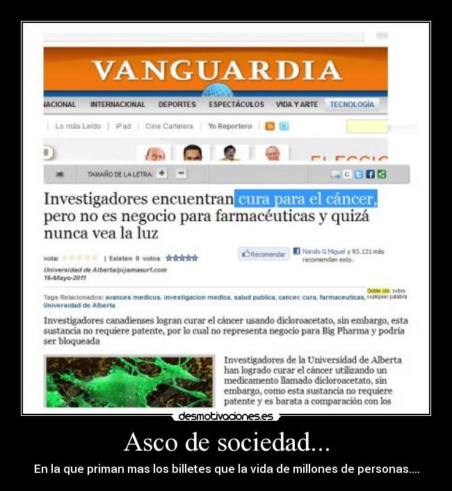 Asco de sociedad... - 