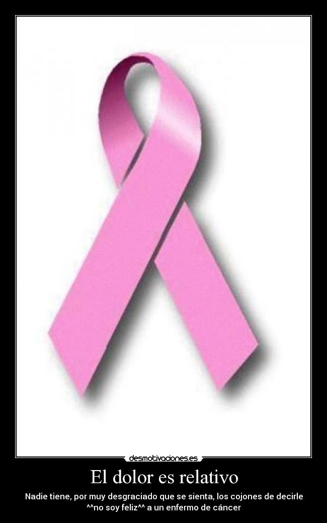 carteles dolor dolor relativo desmotivaciones