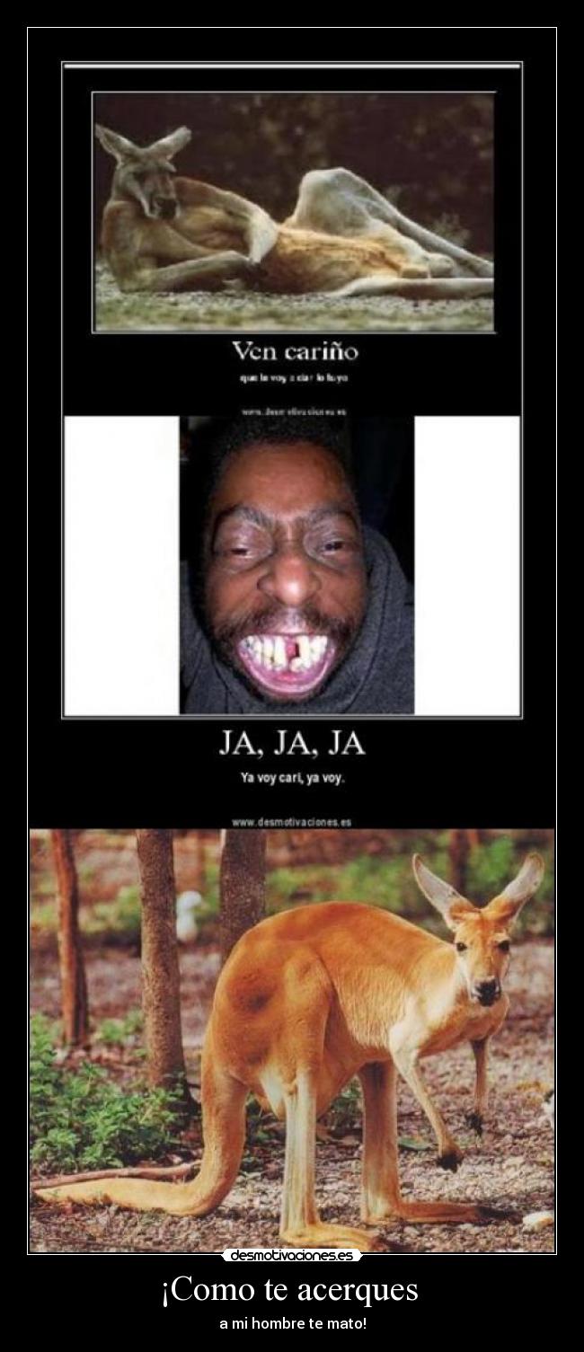 ¡Como te acerques  - 