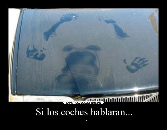 Si los coches hablaran... - --.-´
