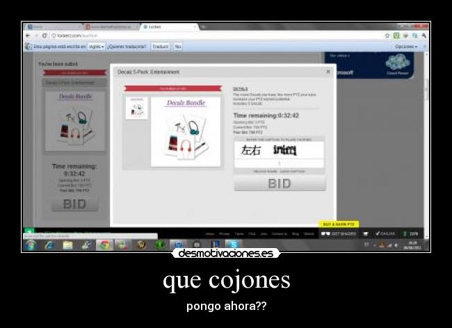 que cojones - pongo ahora??