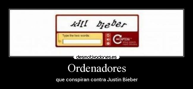 carteles justin bieber desmotivaciones