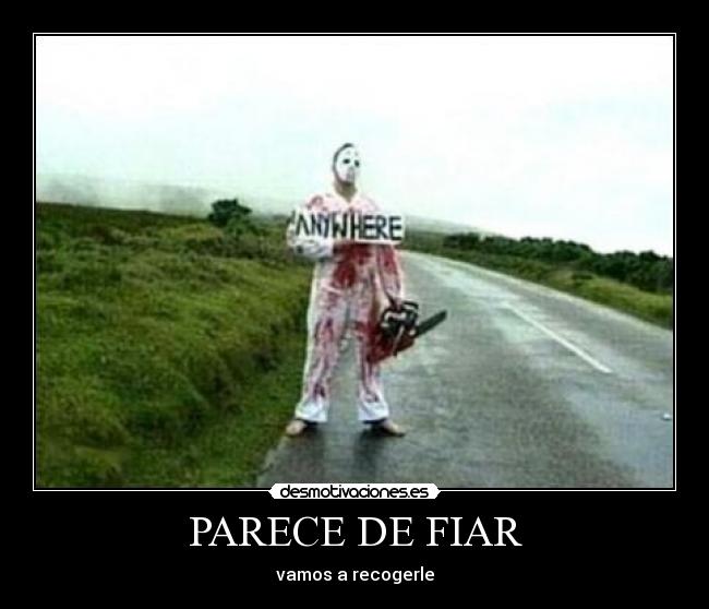 PARECE DE FIAR - 