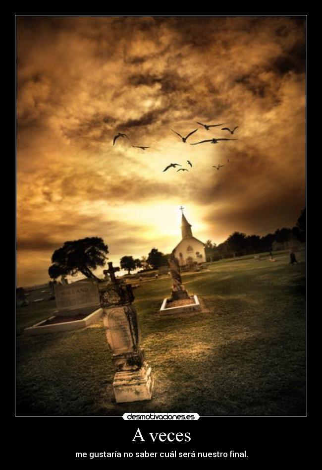 carteles muerte veces saber final cementerio desmotivaciones