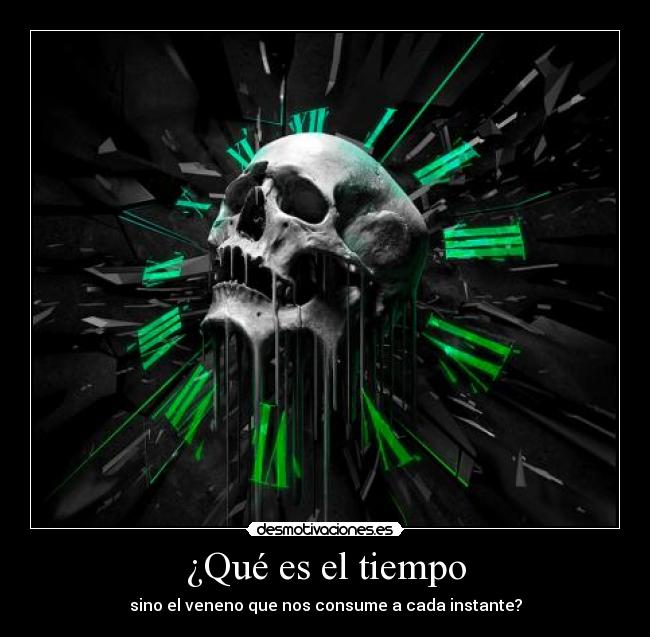 ¿Qué es el tiempo -
