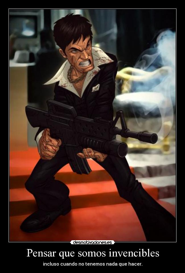 Pensar que somos invencibles - 