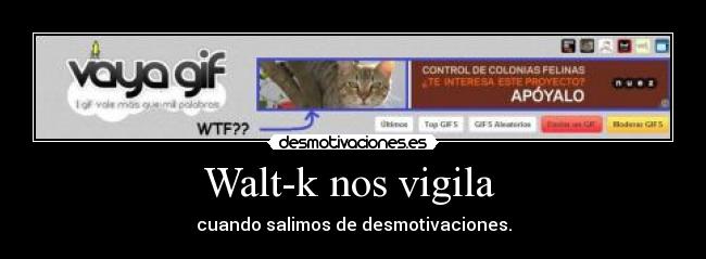 Walt-k nos vigila -