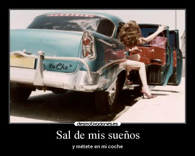 Sal de mis sueños - 