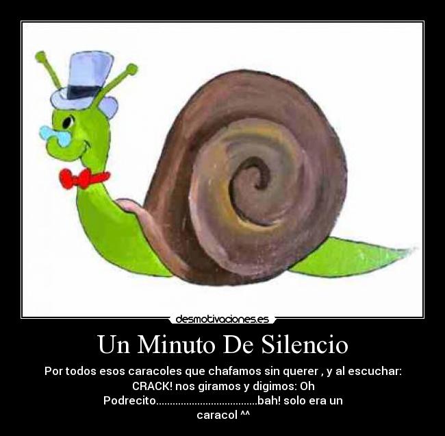 Un Minuto De Silencio - 