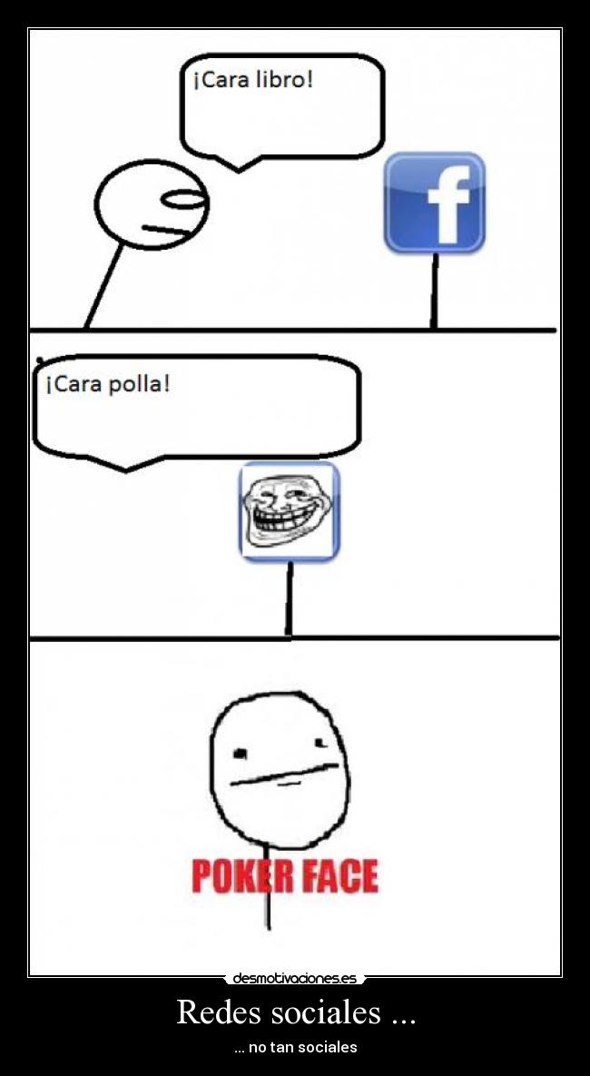 Redes sociales ... -