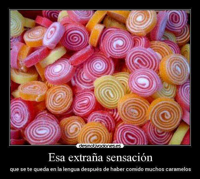 Esa extraña sensación - 