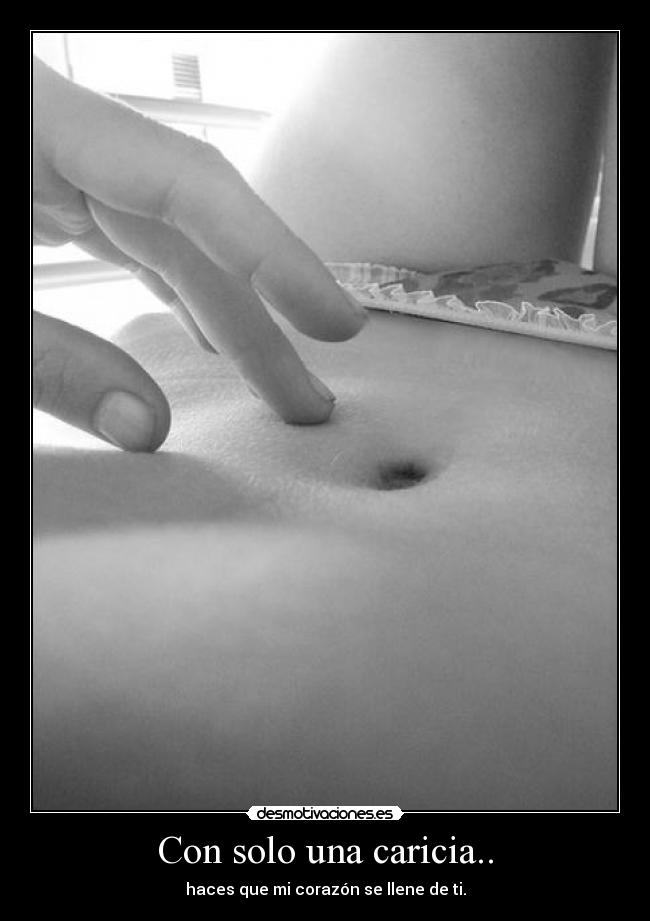 Con solo una caricia.. - 