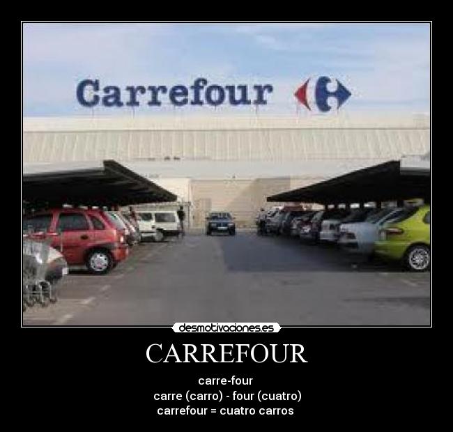 carteles carrefour desmotivaciones