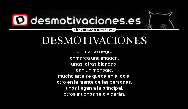 DESMOTIVACIONES - 